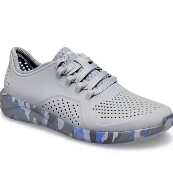 CROCS Shoes New Crocs Literide Camo Outsole Lace Up Rubber